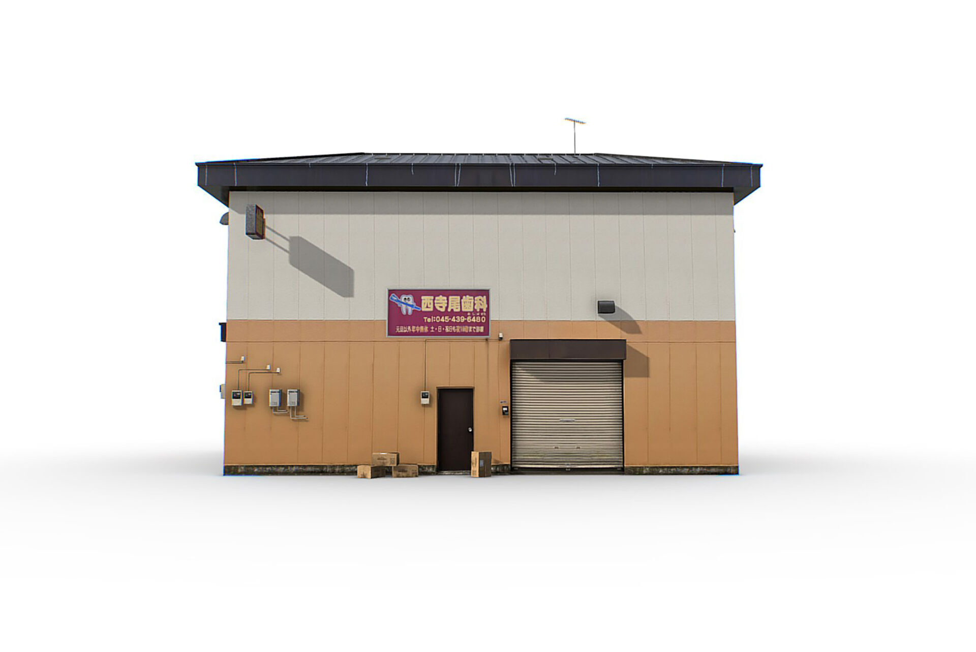 Tokyo House 006 Low-poly 3D model_6