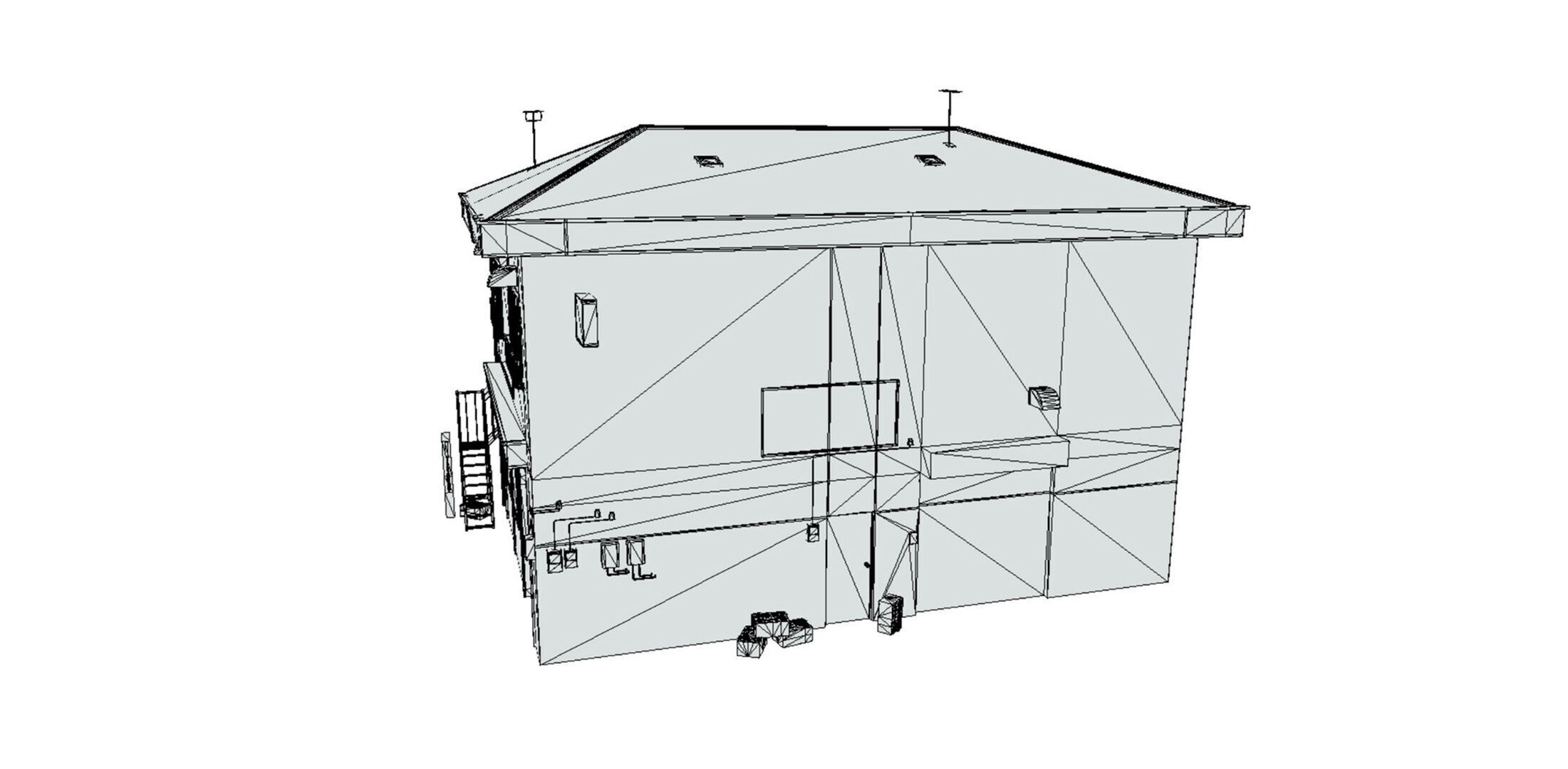Tokyo House 006 Low-poly 3D model_12