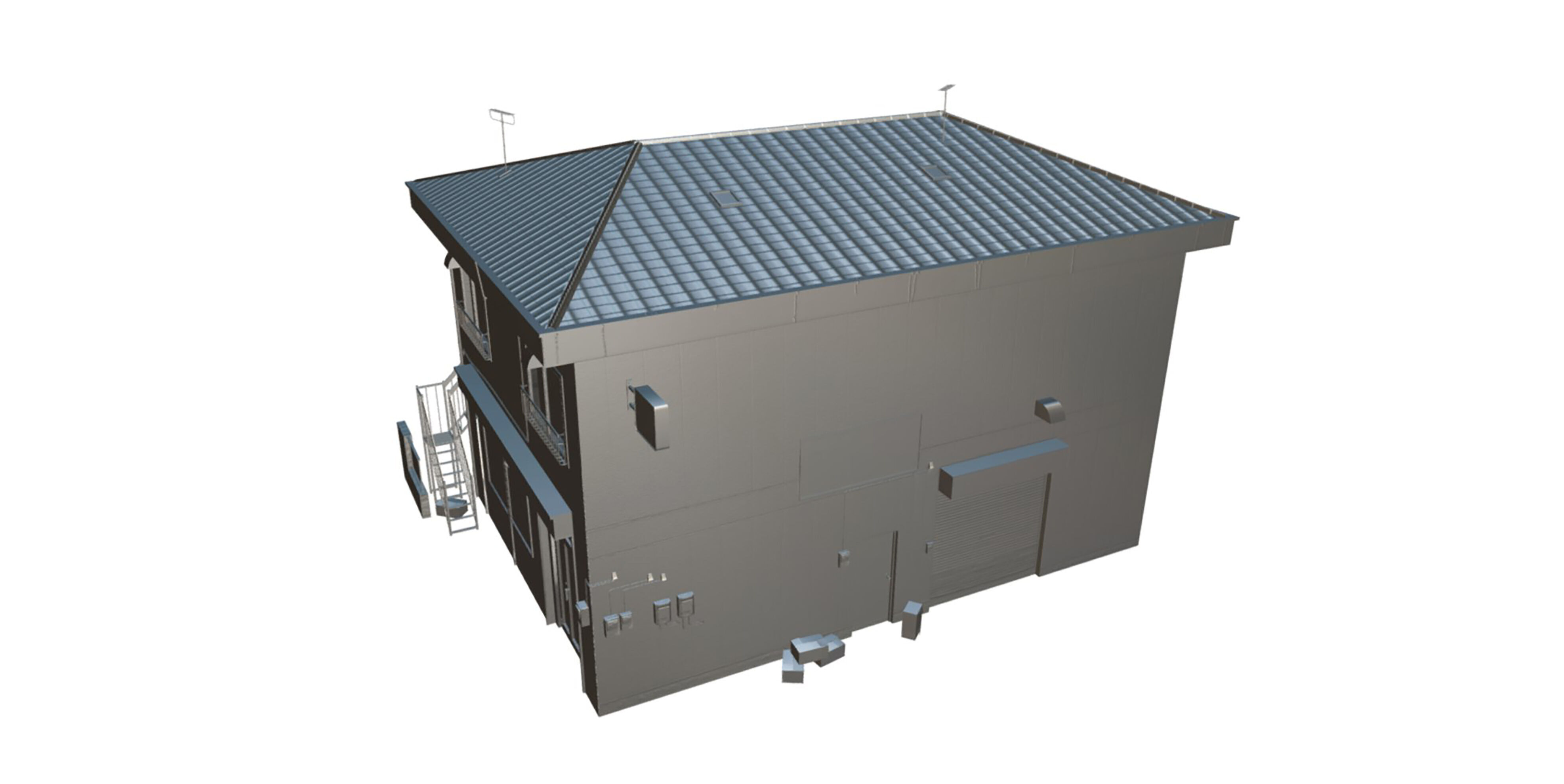 Tokyo House 006 Low-poly 3D model_13