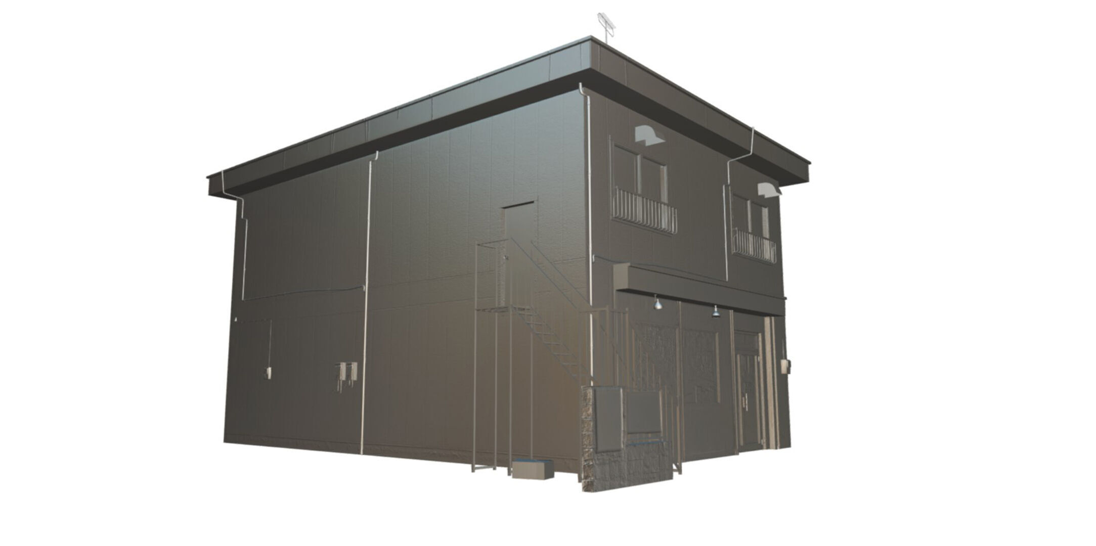 Tokyo House 006 Low-poly 3D model_14