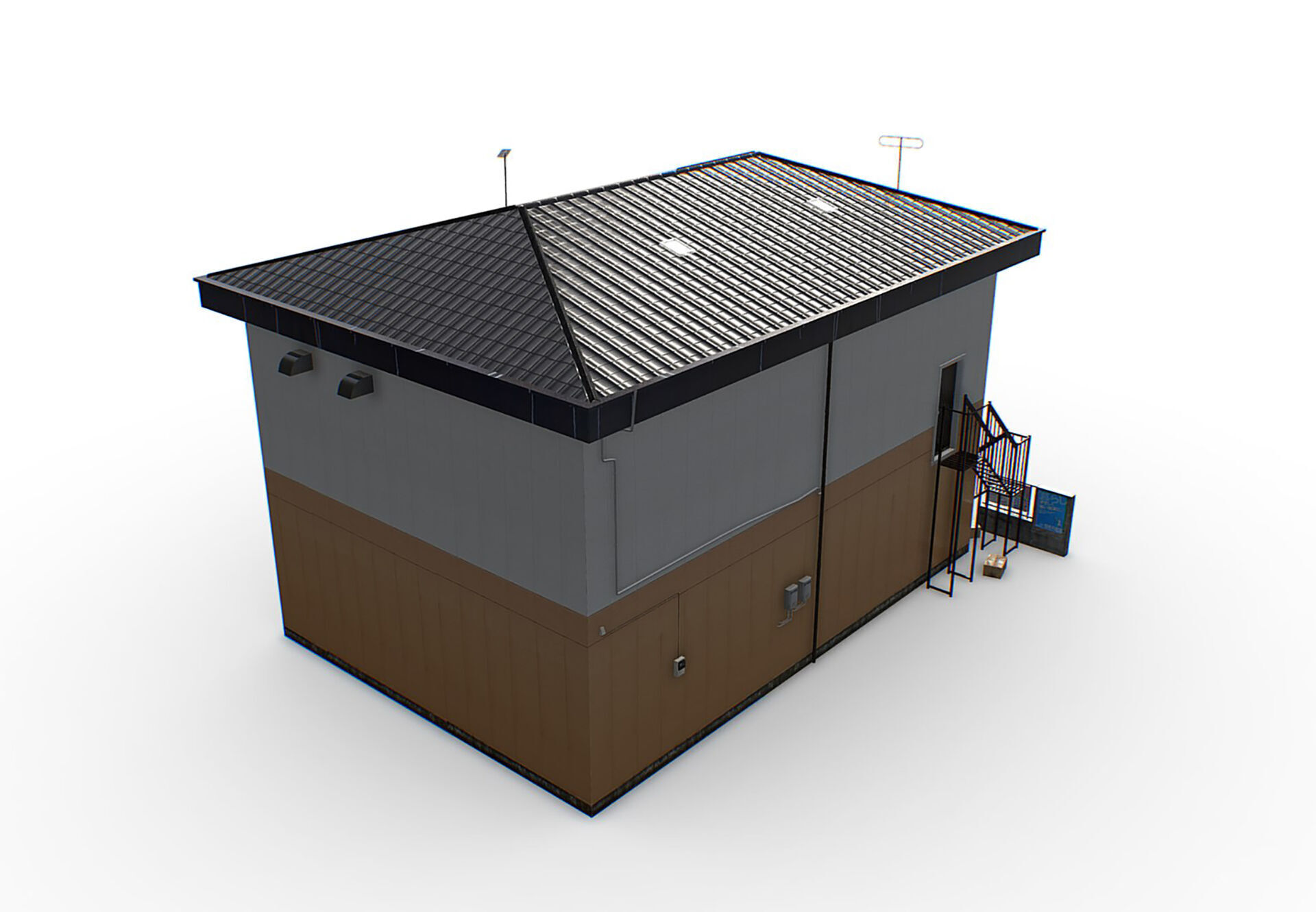 Tokyo House 006 Low-poly 3D model_5