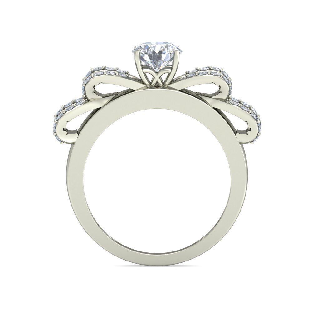 Women Ring  Render 3dm STL OBJ FBX Details 3D print model_1