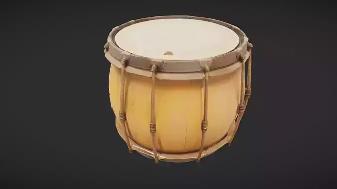 traditional wooden drum