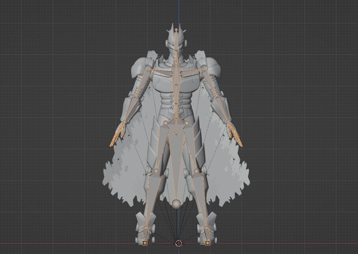 Armored All Might - My Hero Academia 3D model_15