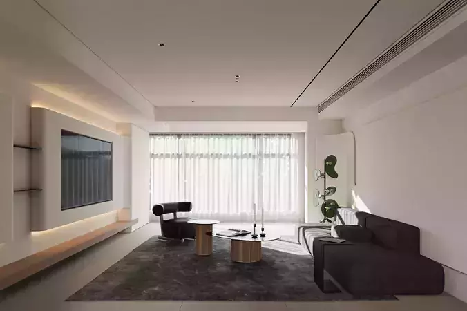 modern living room interior scenes 22