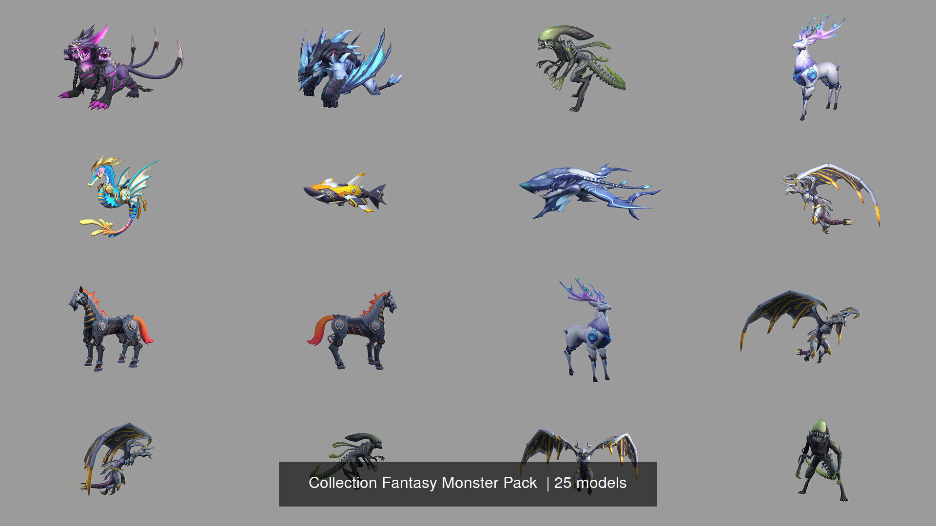 Collection Fantasy Monster Pack  _2