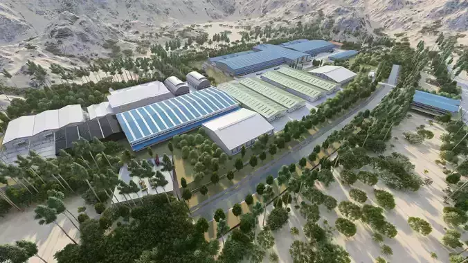 Industrial Factory-Factory building