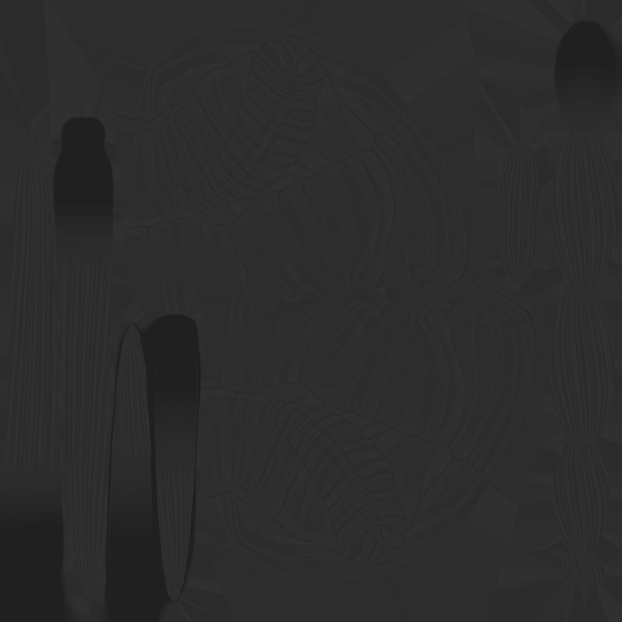 The Witch of a Thousand Blades 3d model for use Low-poly 3D model_34