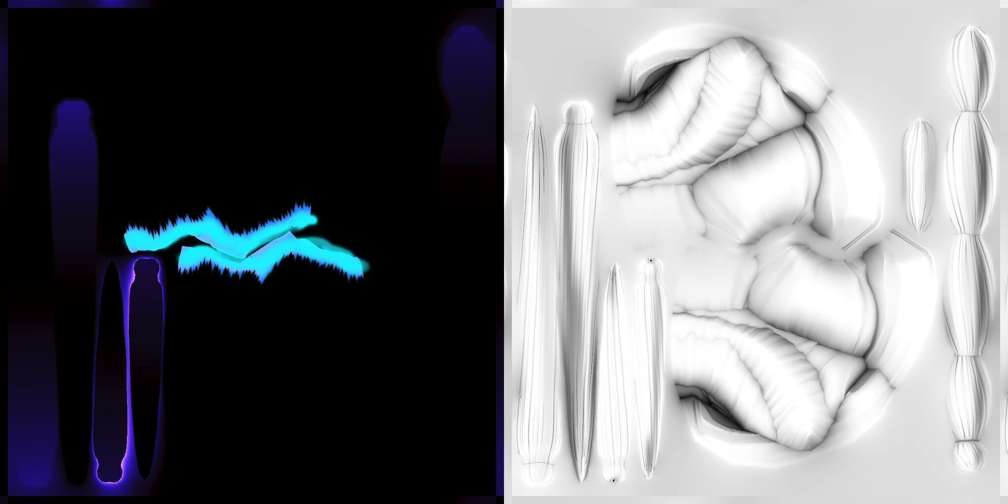 The Witch of a Thousand Blades 3d model for use Low-poly 3D model_35