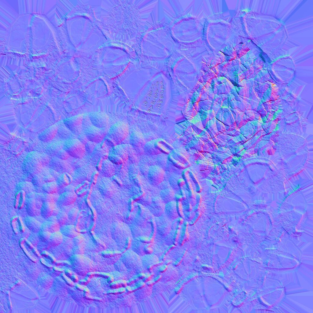 The Witch of a Thousand Blades 3d model for use Low-poly 3D model_38