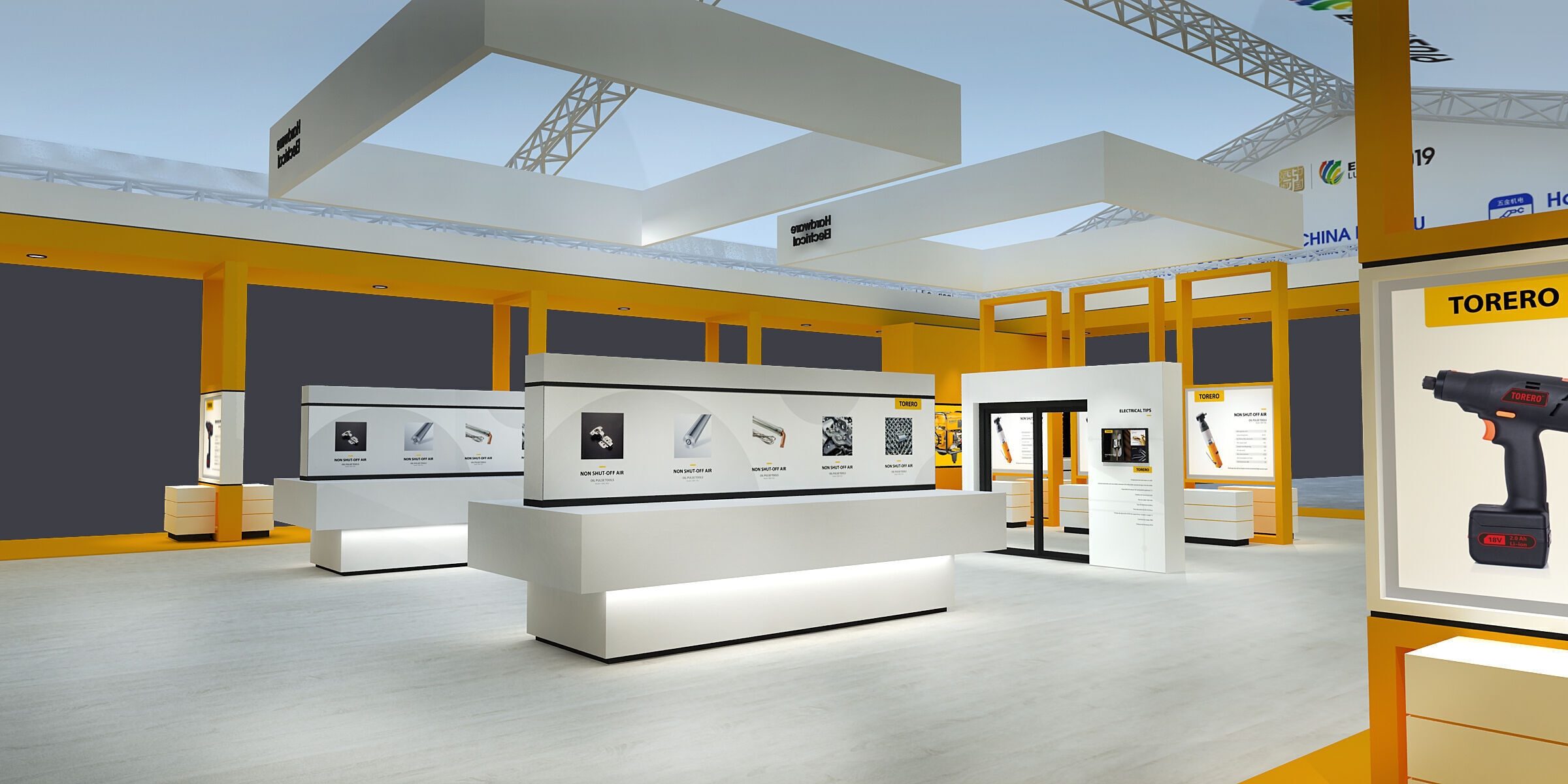 stall Low-poly 3D model_11