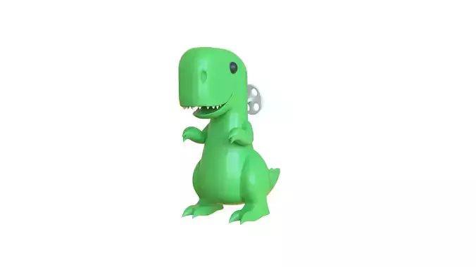 Low-Poly Dinosaur Toy