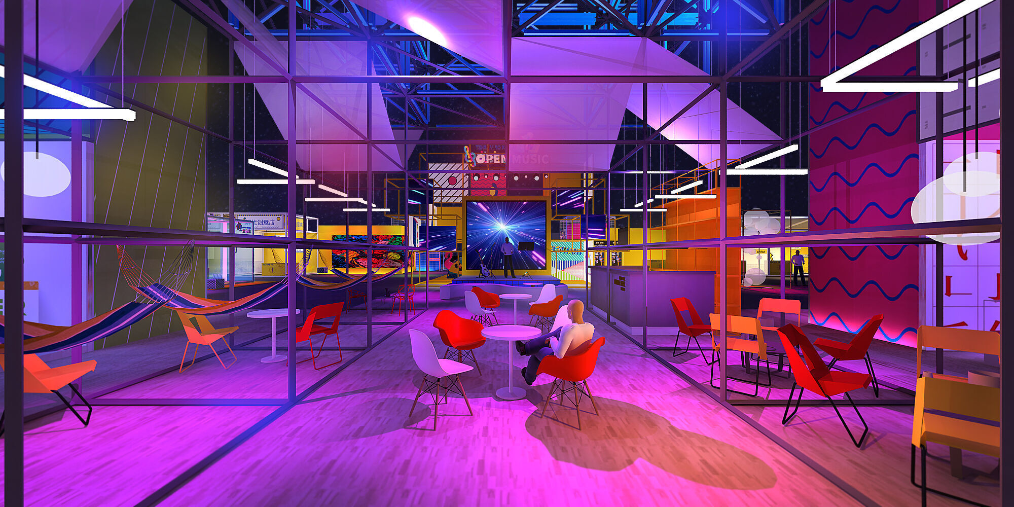 stall Low-poly 3D model_22