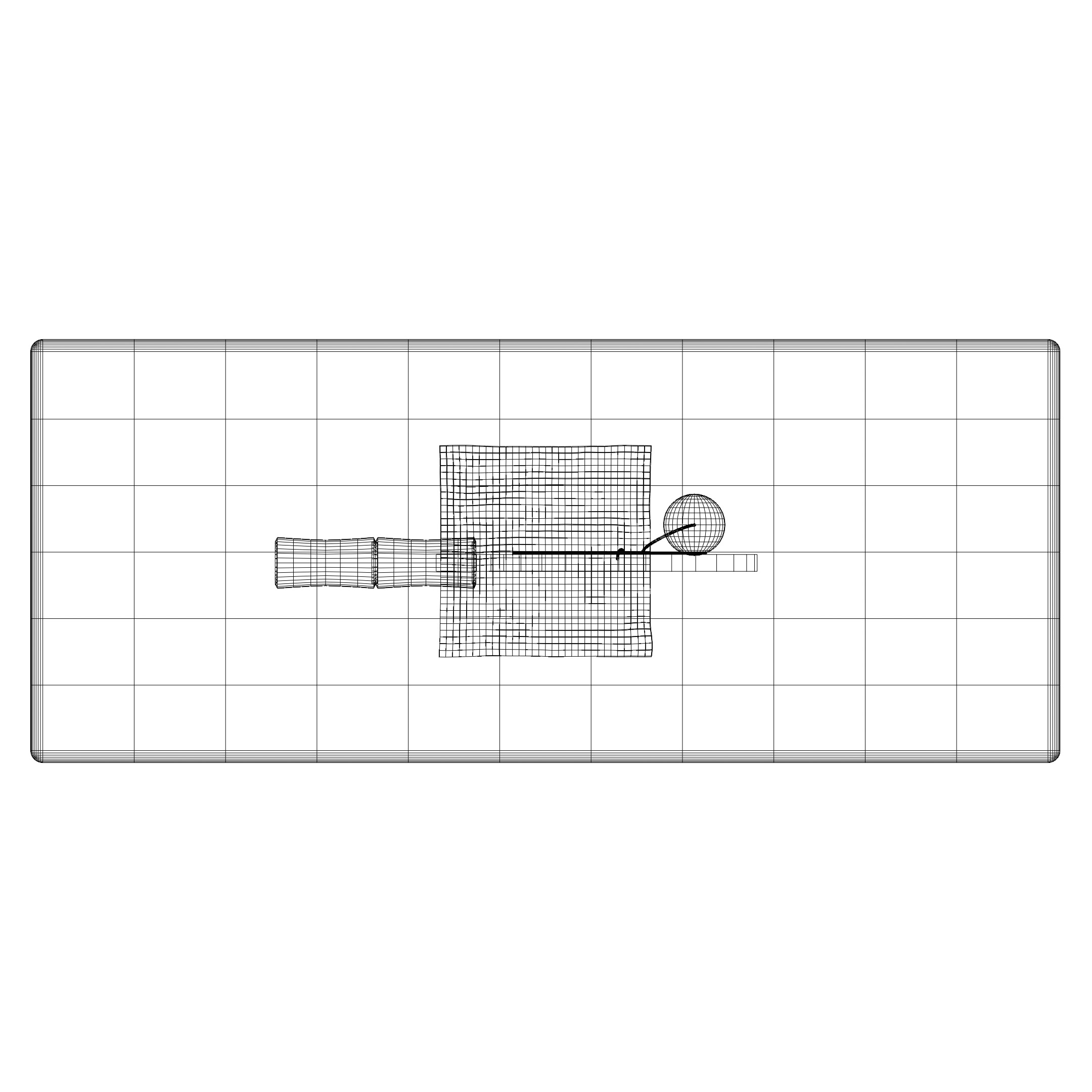 Paddle Ball Set Inspired By Spongebob Squarepants 3D model_15