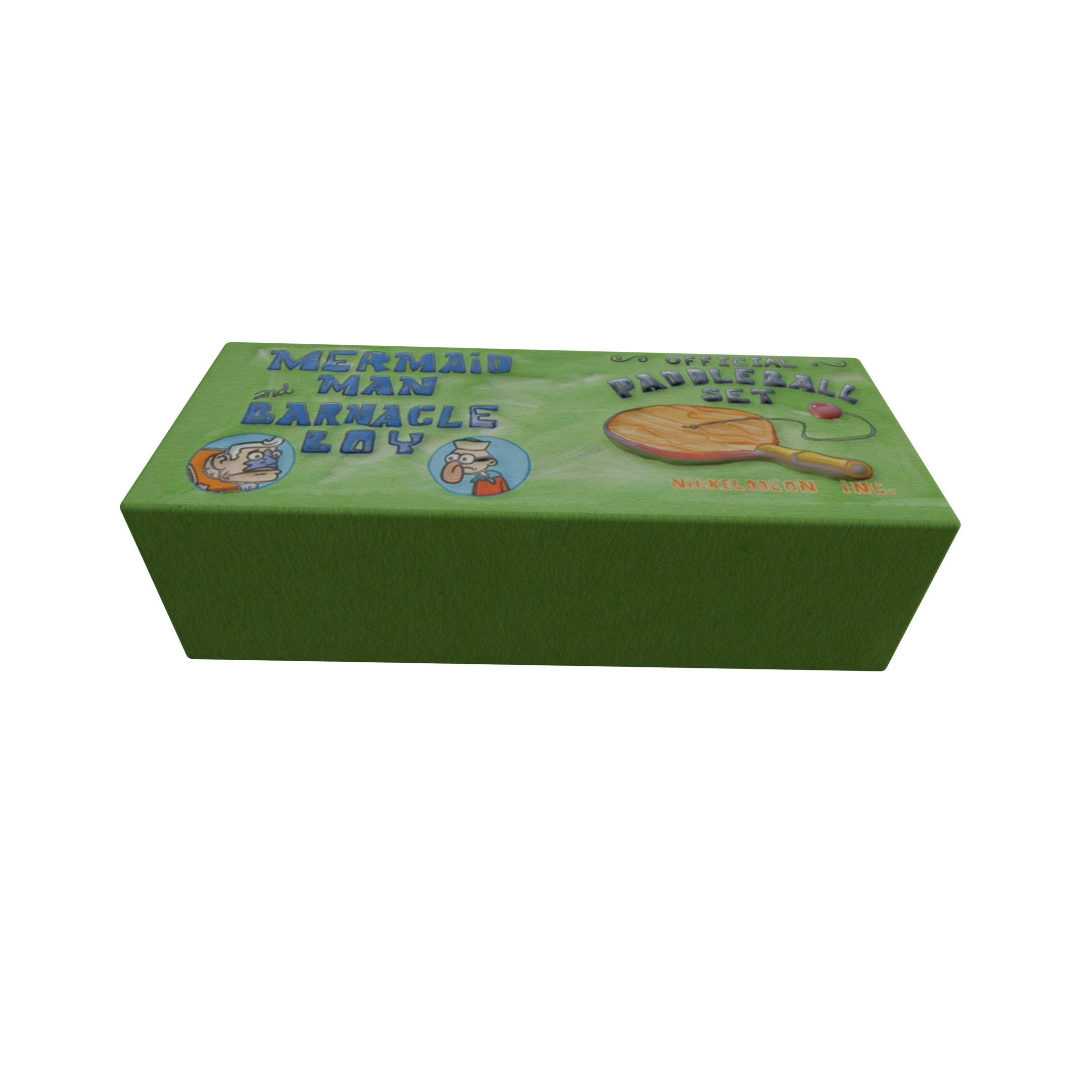 Paddle Ball Set Inspired By Spongebob Squarepants 3D model_10