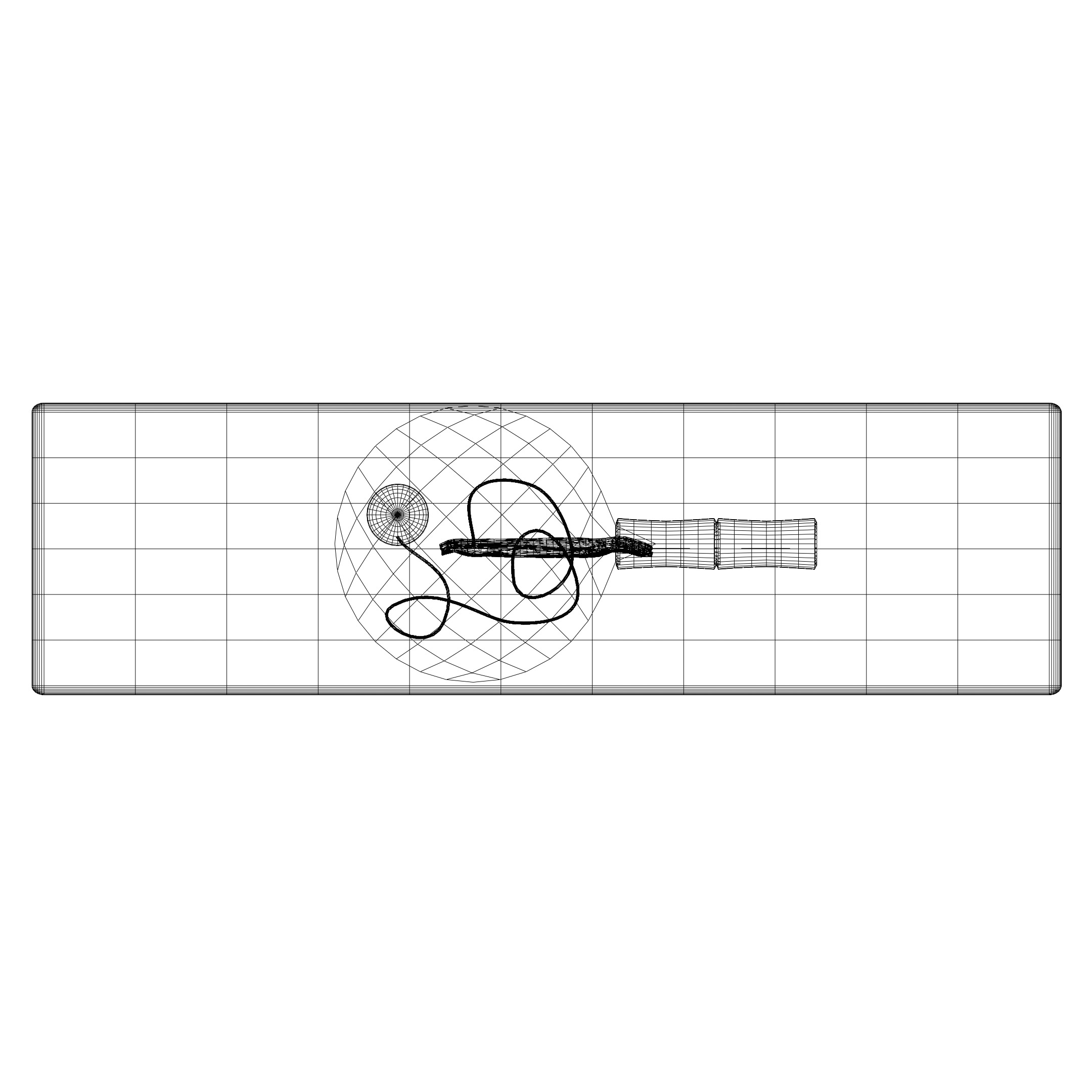 Paddle Ball Set Inspired By Spongebob Squarepants 3D model_16