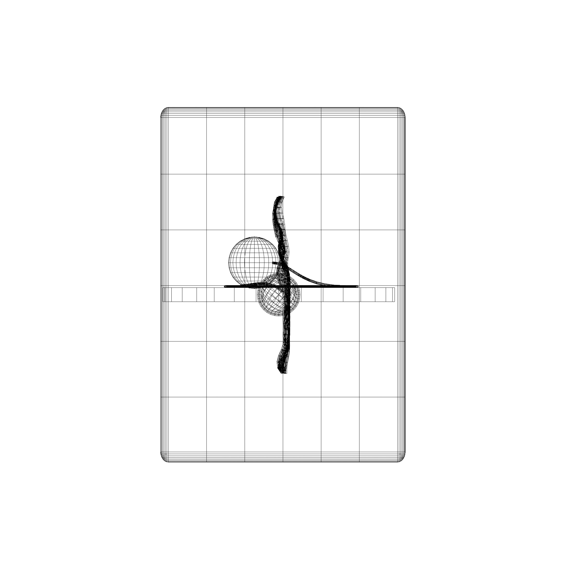 Paddle Ball Set Inspired By Spongebob Squarepants 3D model_19