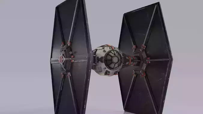 Tie Fighter Star Wars 3D Model