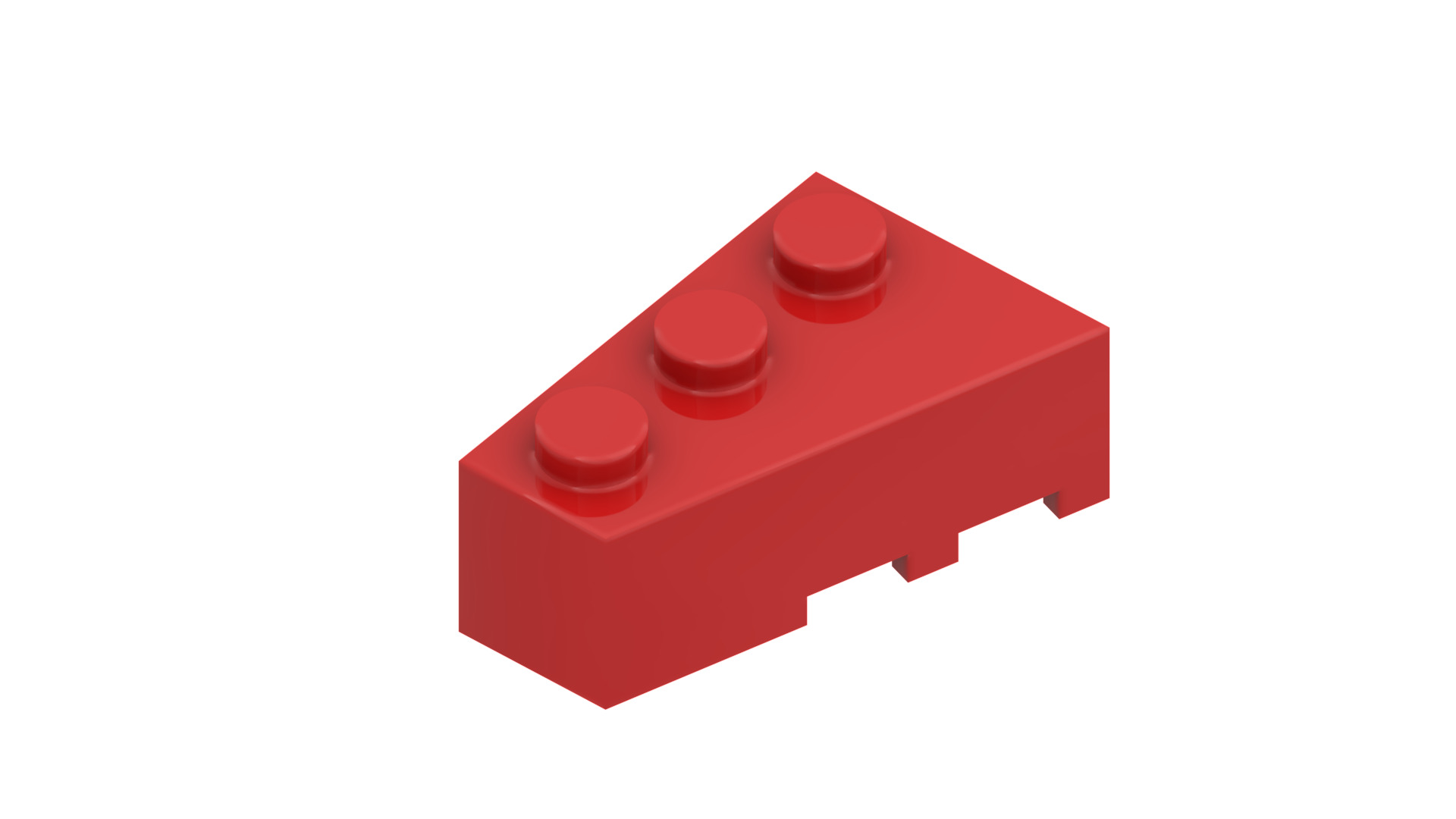 TwindBricks3D - 69 Bricks Slope Wedge collection 3D print model_7