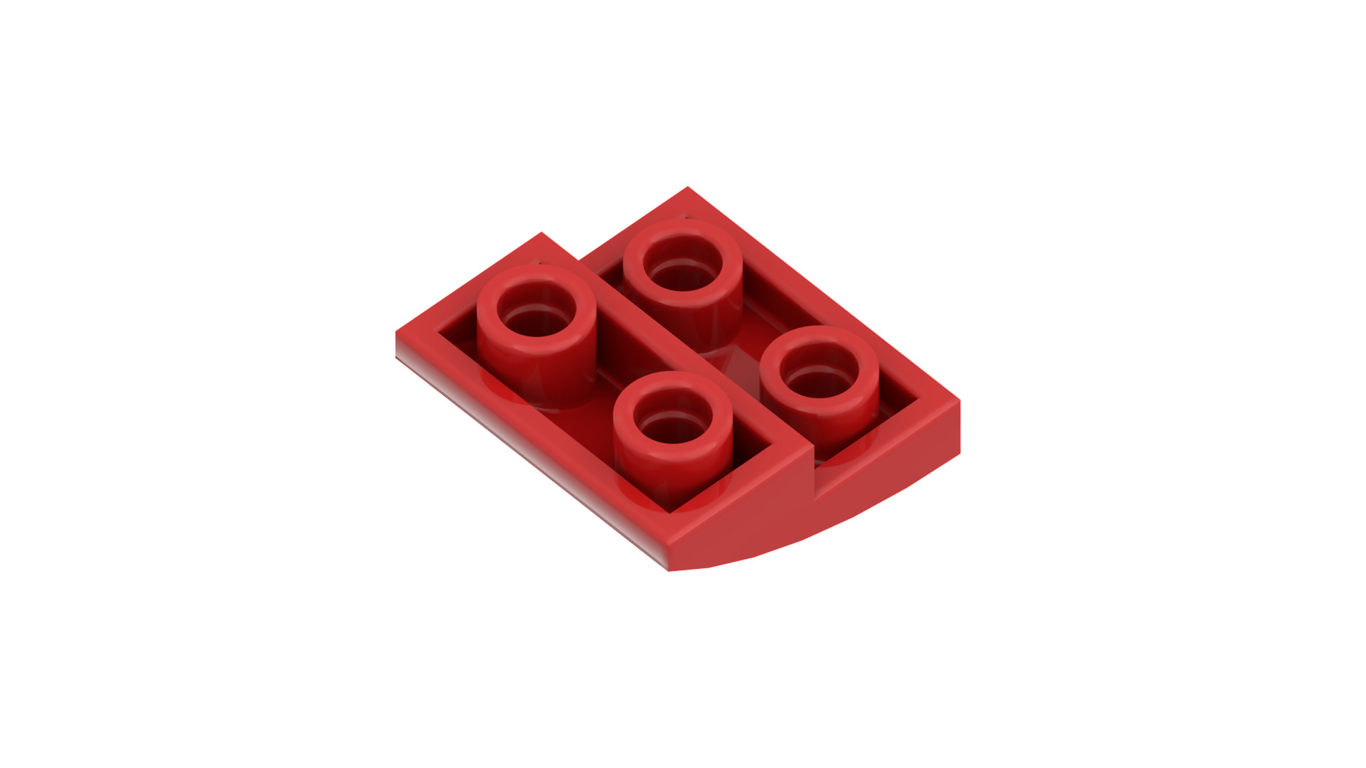 TwindBricks3D - 53 Bricks Slope Curved collection 3D print model_34