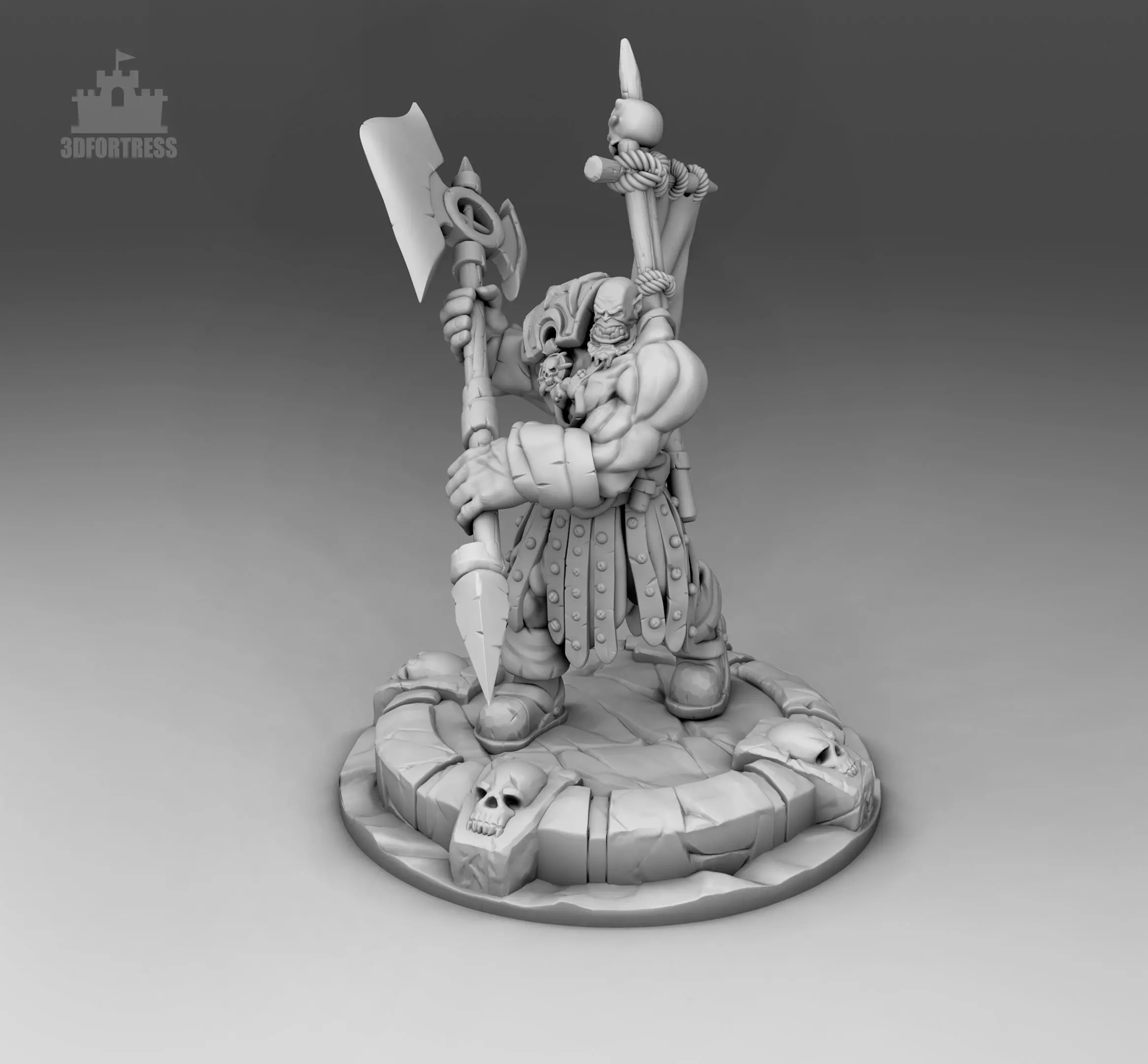 Leader 3D print model