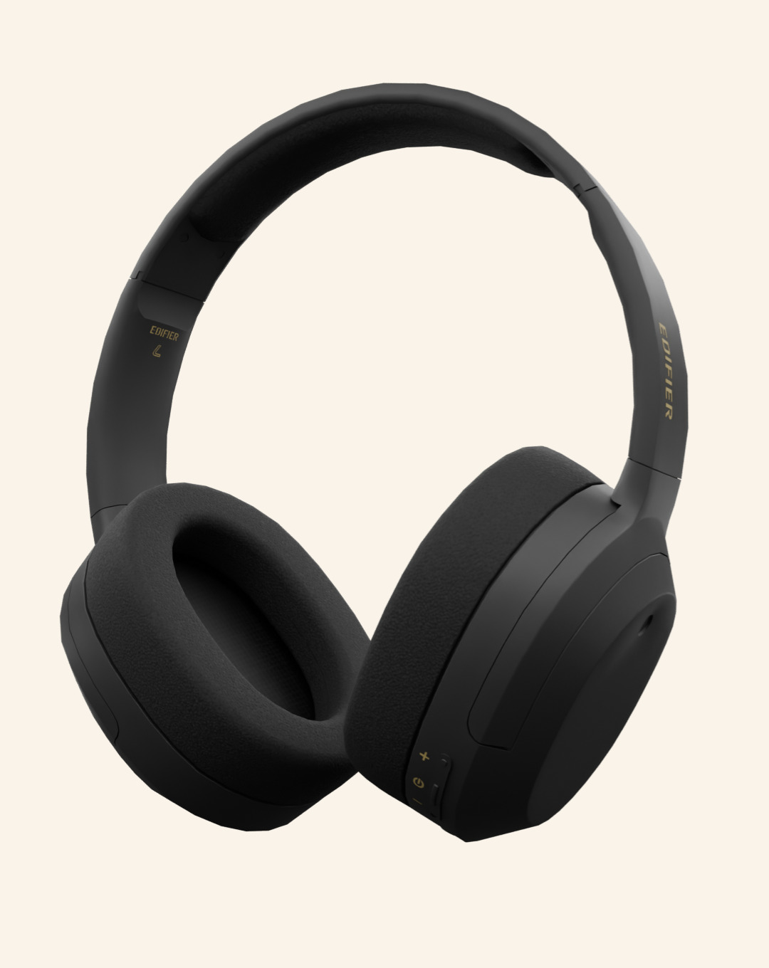 Edifier W820NB Plus headphones Low-poly 3D model_2