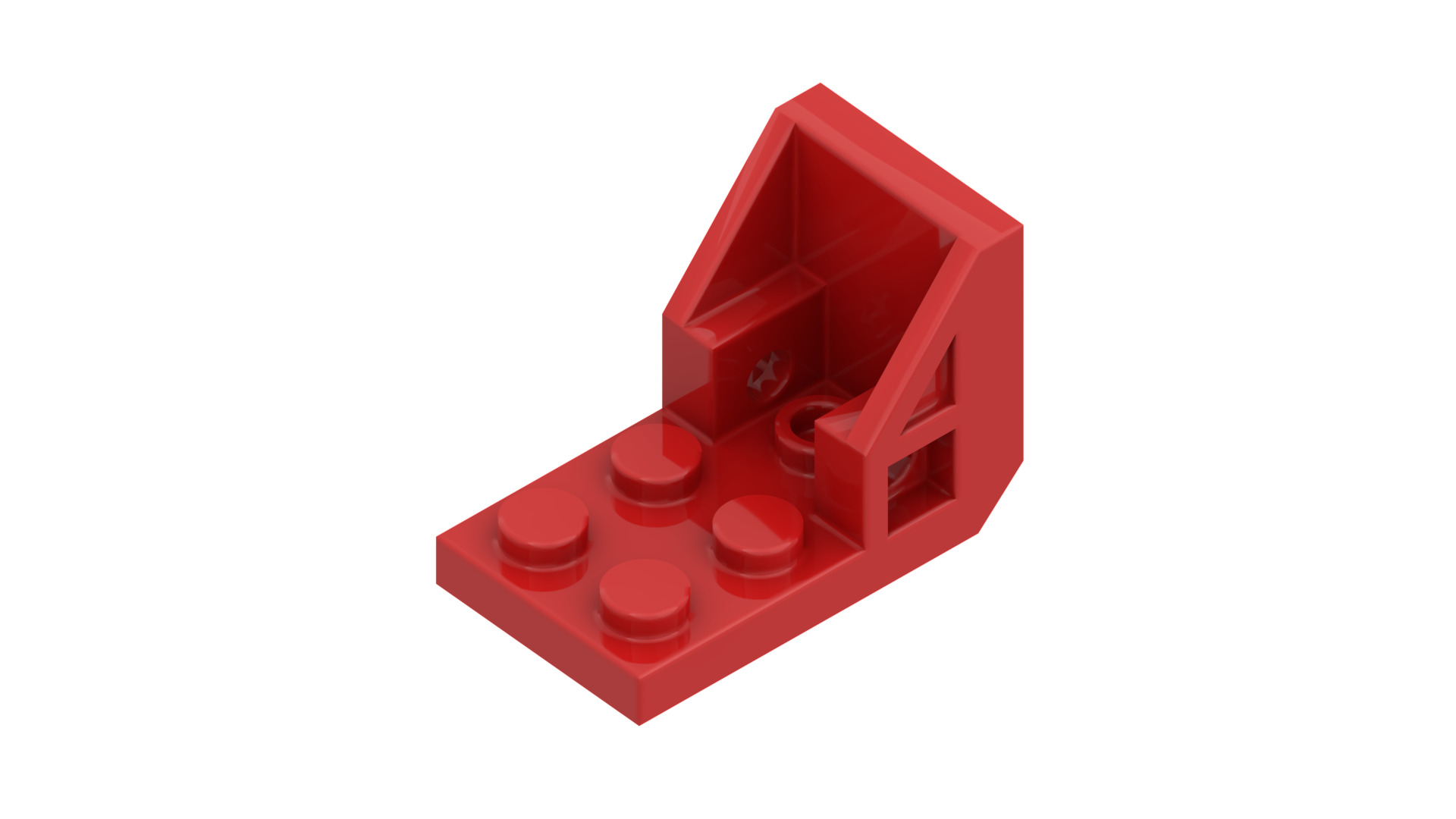 TwindBricks3D - 26 Bricks Plate Bracket collection 3D print model_38