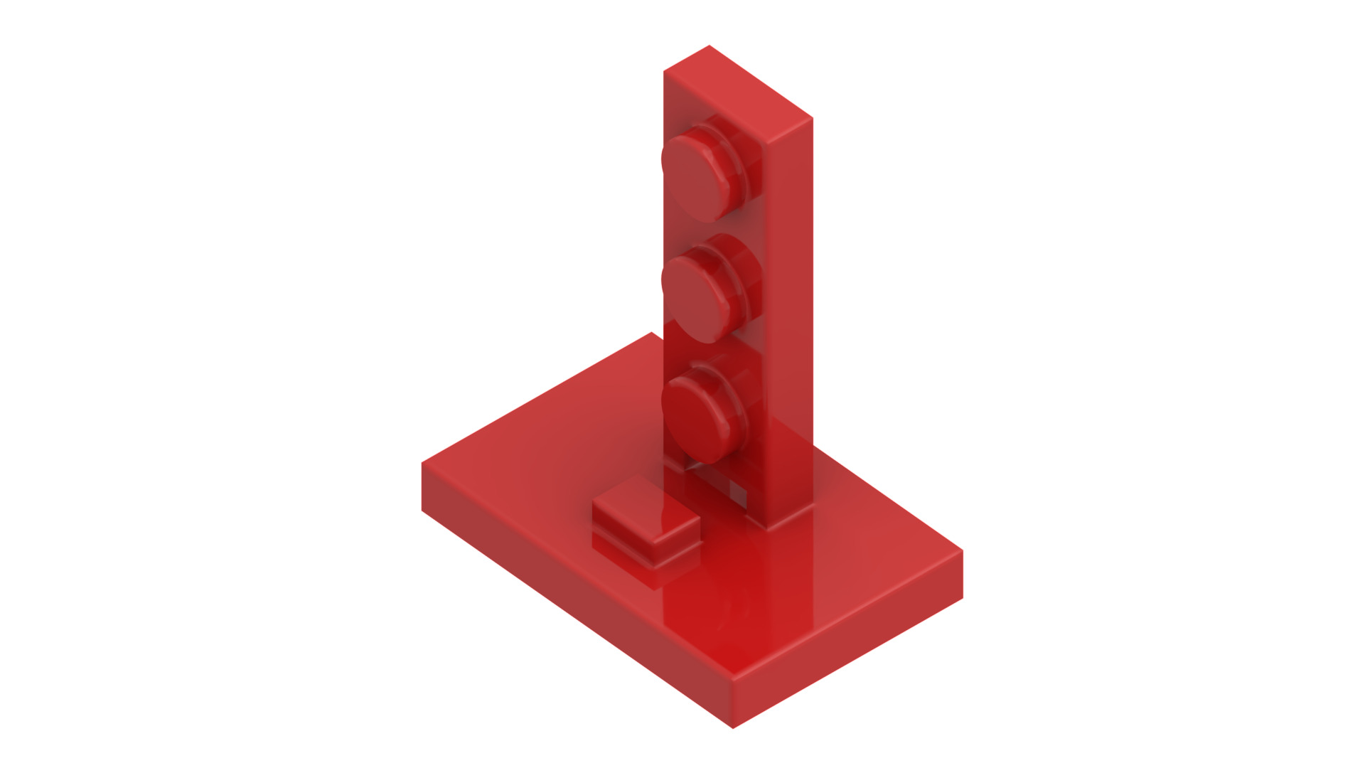 TwindBricks3D - 26 Bricks Plate Bracket collection 3D print model_16