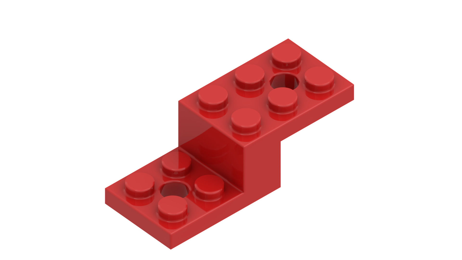 TwindBricks3D - 26 Bricks Plate Bracket collection 3D print model_59