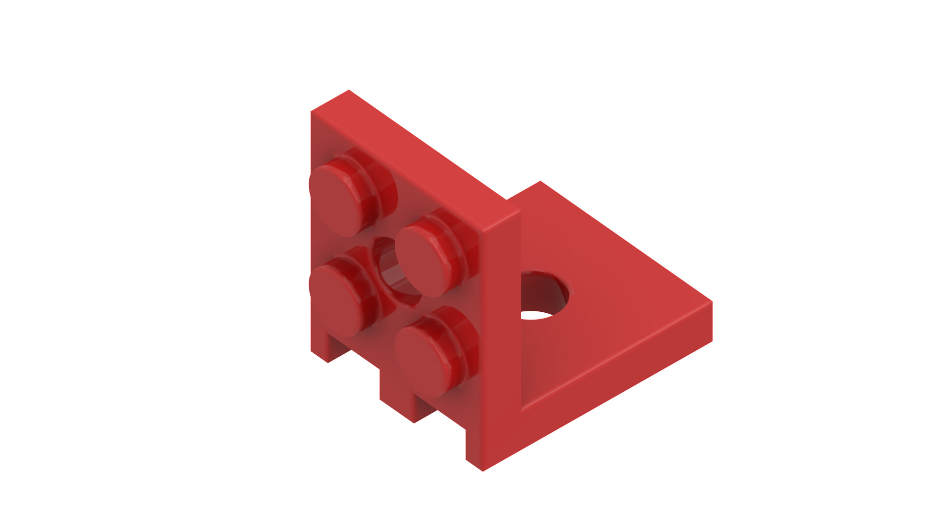 TwindBricks3D - 26 Bricks Plate Bracket collection 3D print model_15