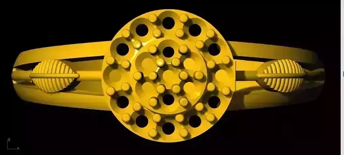 cluster ring 3dm file