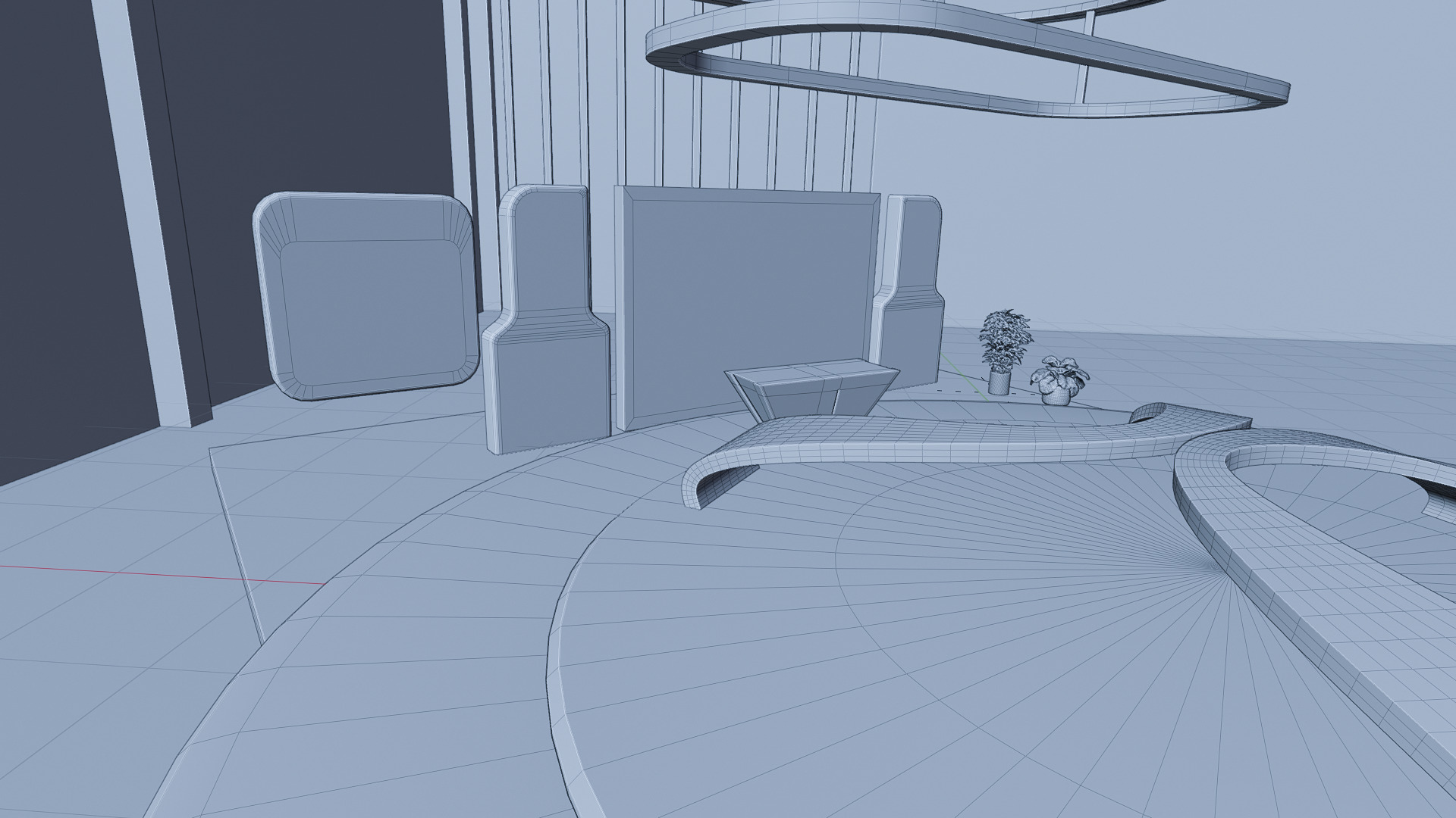 Modern 3D Exhibition Stand Trade Show Ready 3D model_9