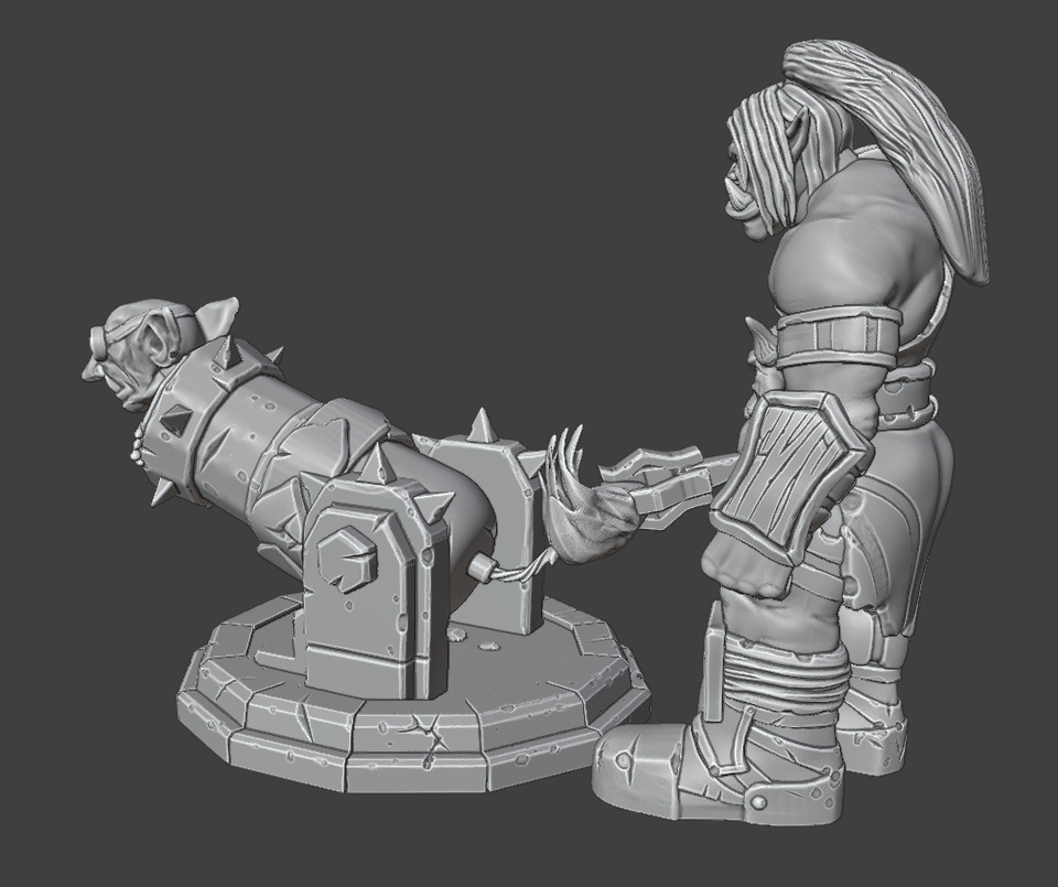 Gunner 3D print model_3