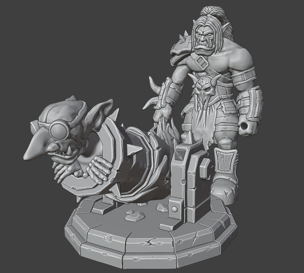 Gunner 3D print model_6