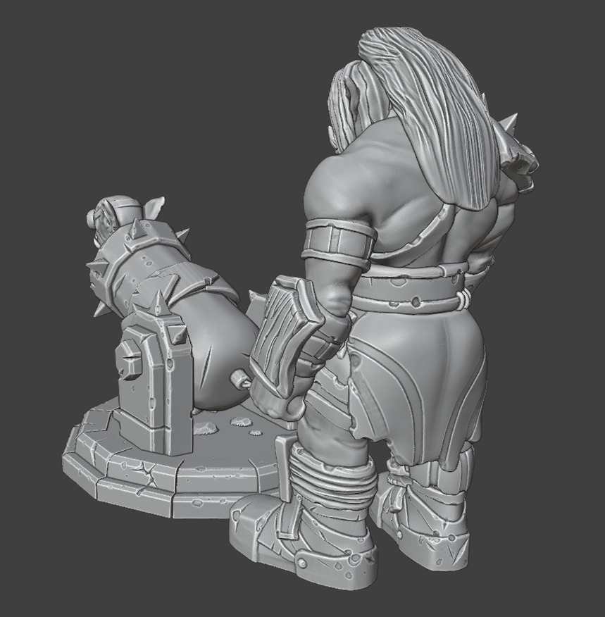 Gunner 3D print model_2
