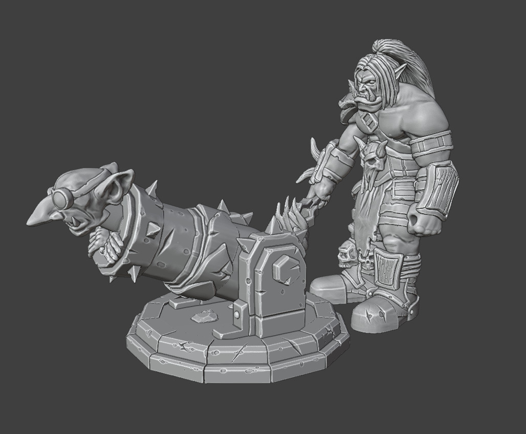 Gunner 3D print model_5