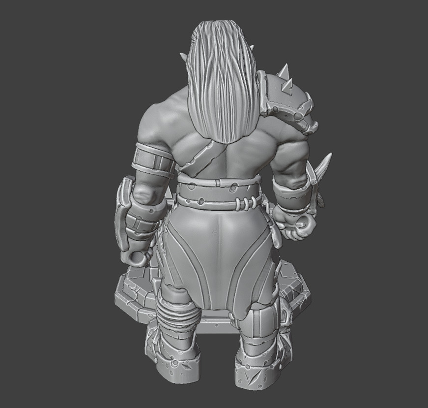 Gunner 3D print model_1