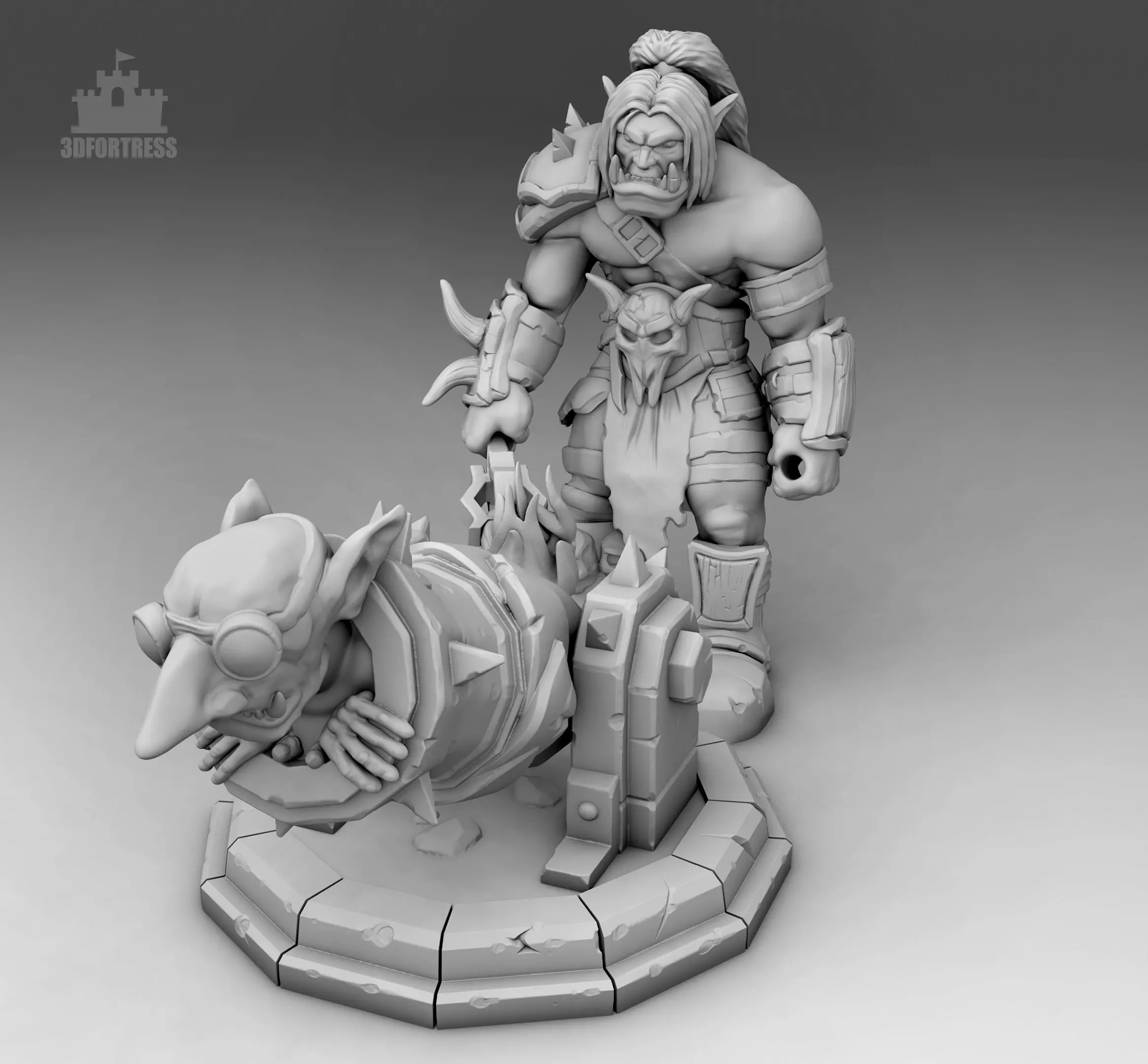 Gunner 3D print model_0