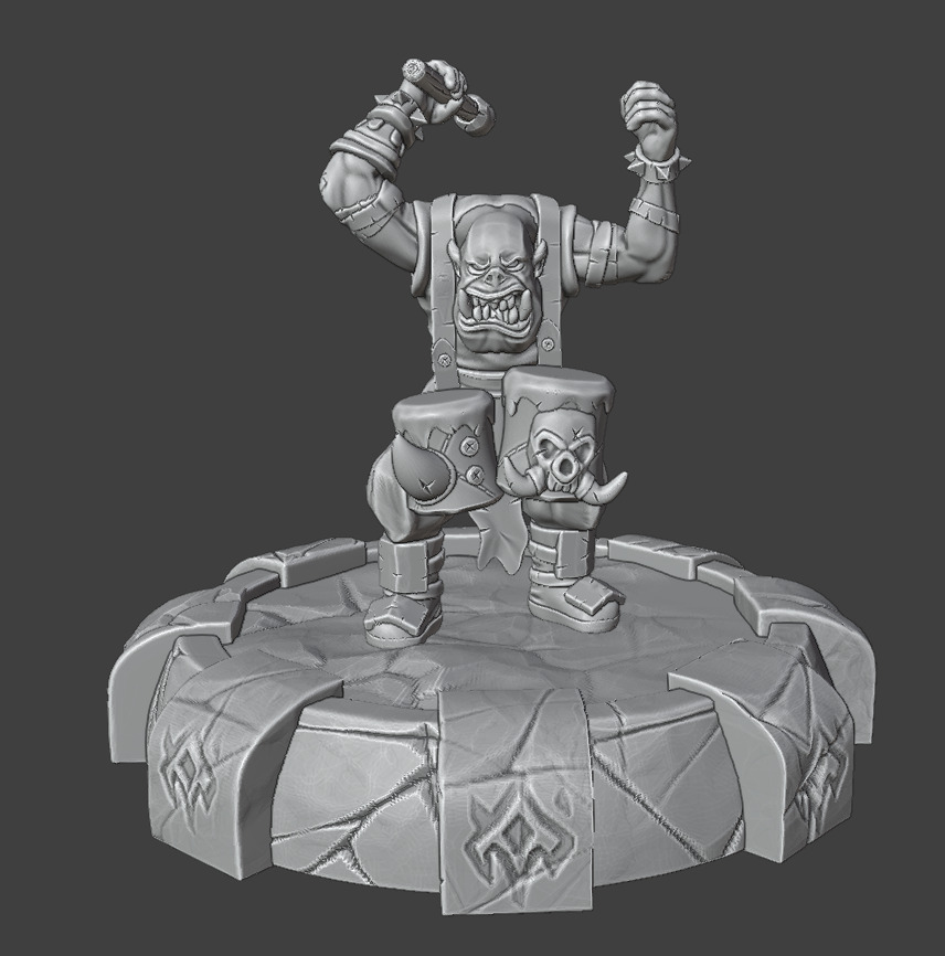 Drummer 3D print model_9