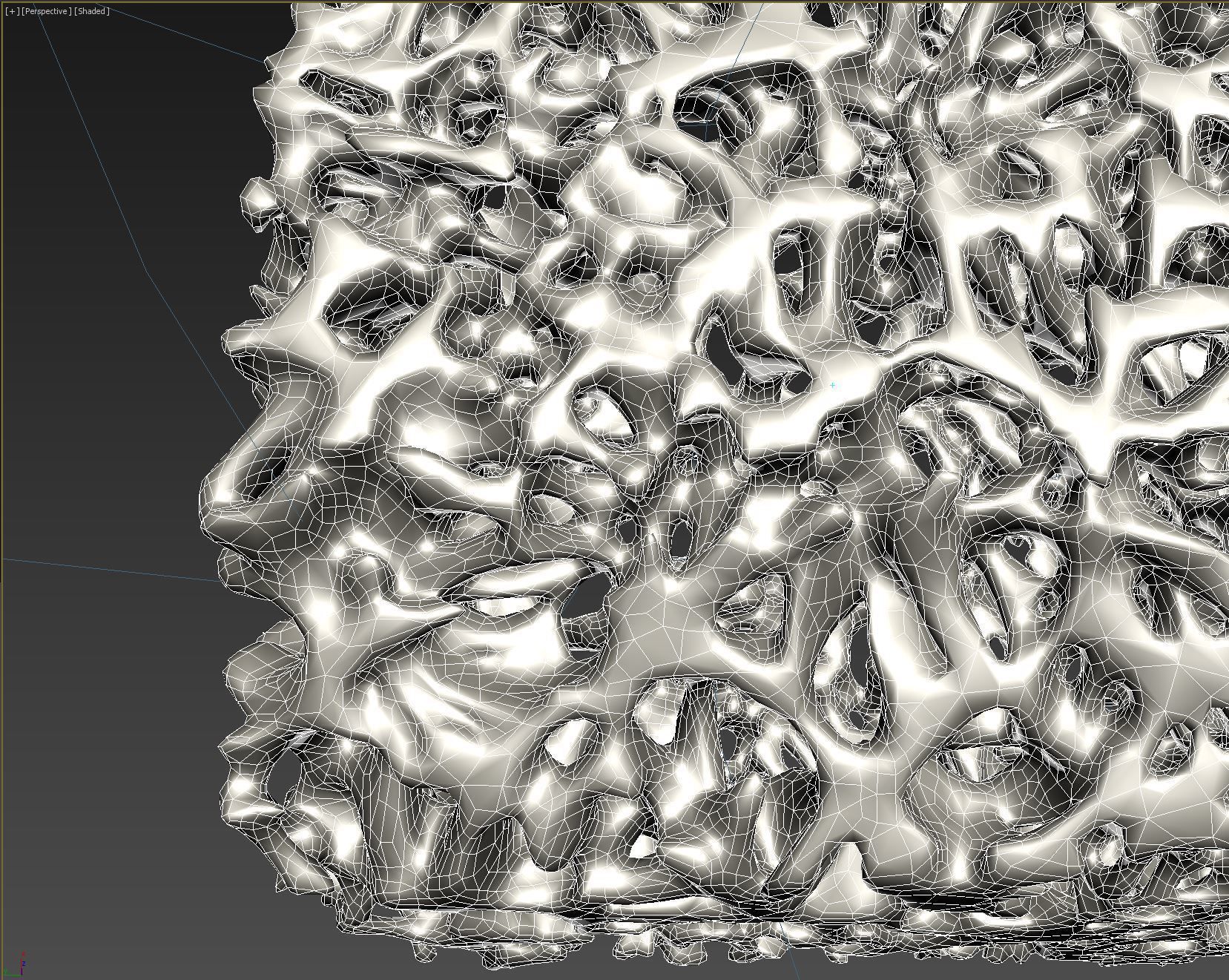 Bone structure and nanomaterial 3D model_26
