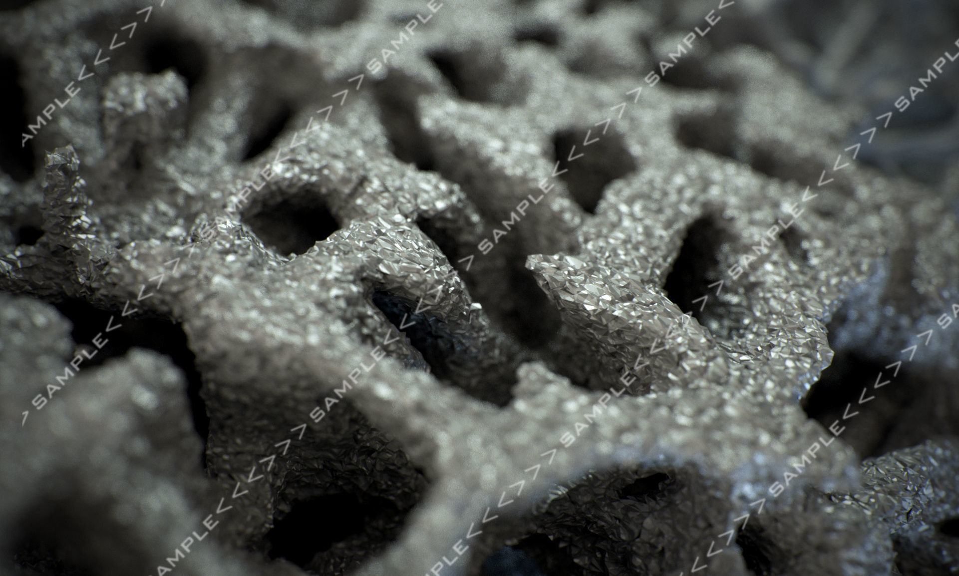 Bone structure and nanomaterial 3D model_7