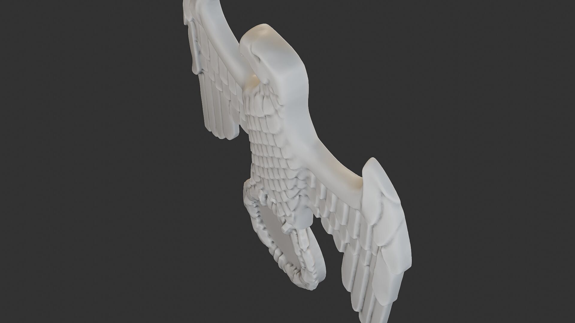 WWII German Eagle B 3D print model_16