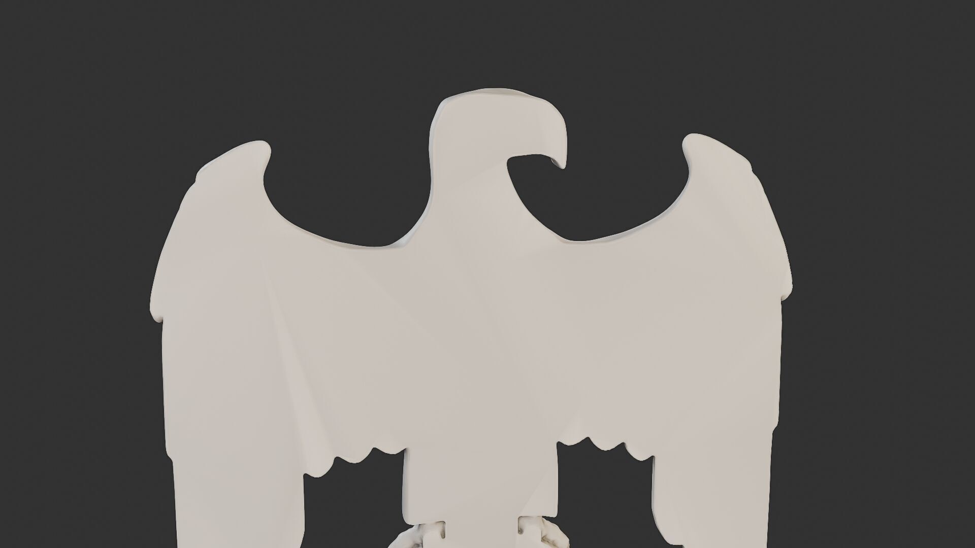 WWII German Eagle B 3D print model_21