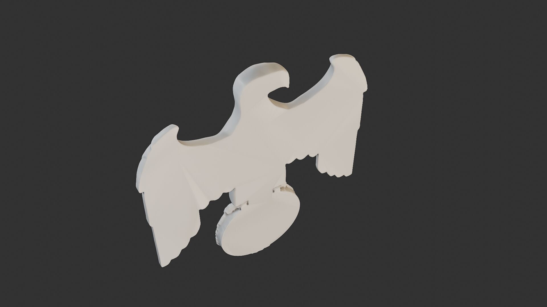 WWII German Eagle B 3D print model_15