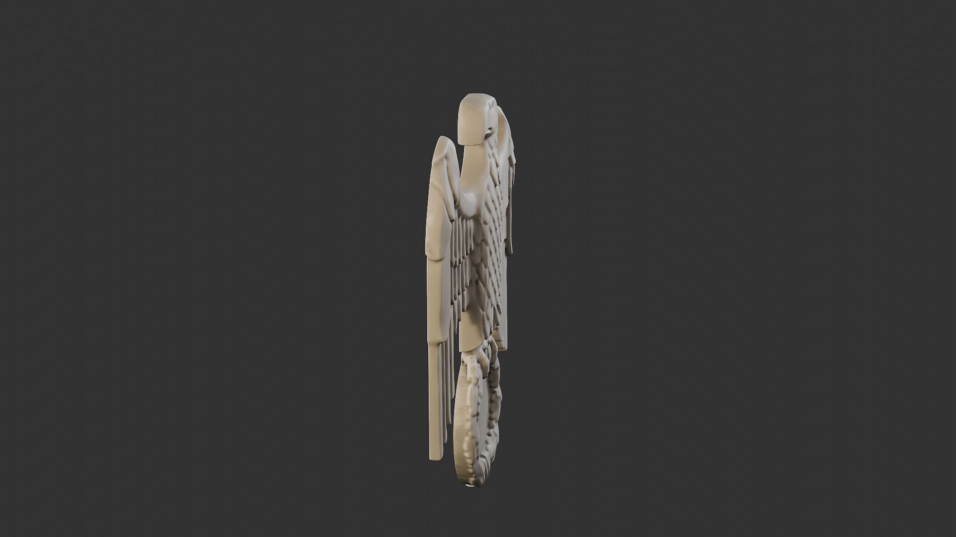 WWII German Eagle B 3D print model_30
