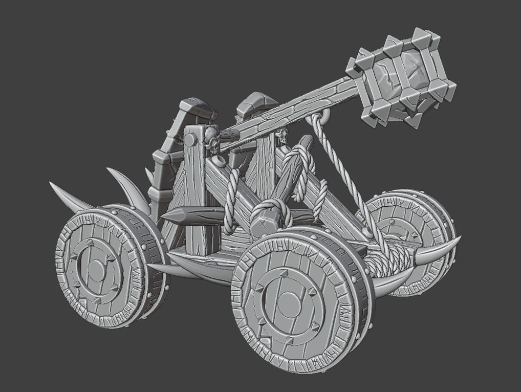 Catapult 3D print model_5