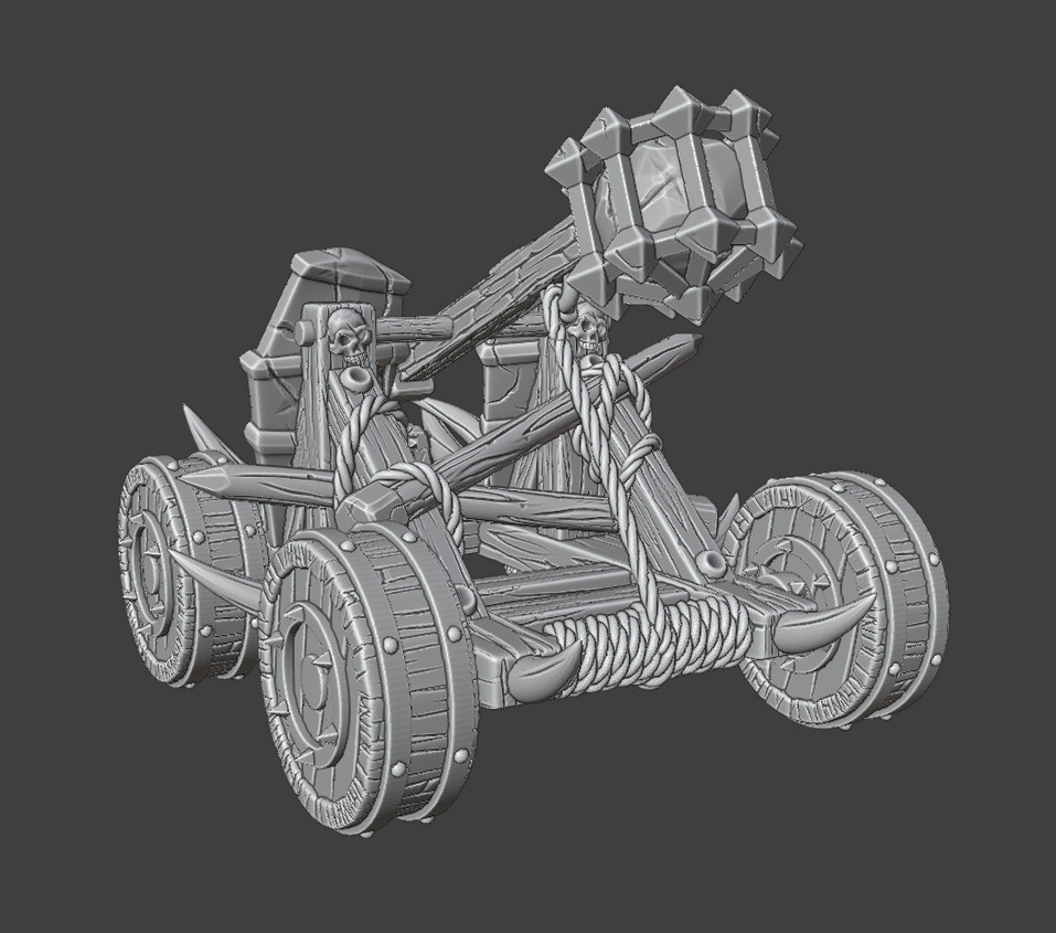 Catapult 3D print model_4