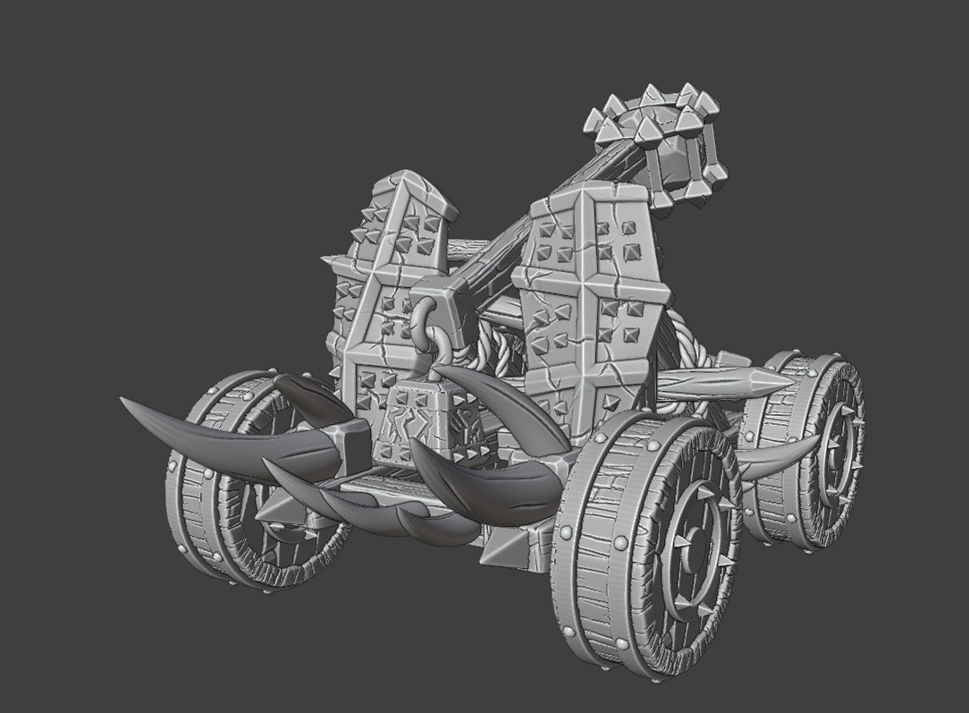 Catapult 3D print model_8