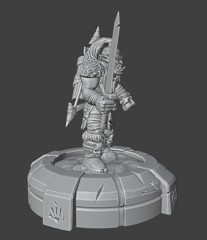 Archer 3D print model_11