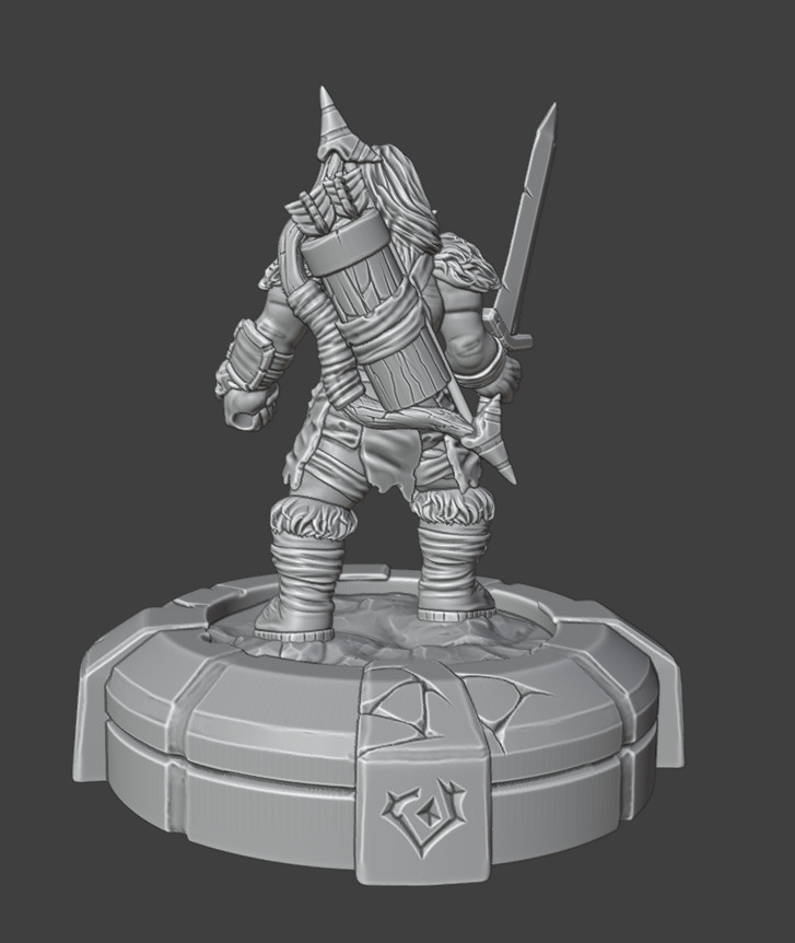 Archer 3D print model_1